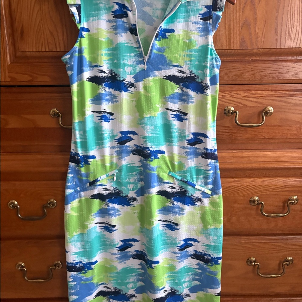 IBKUL Cool Feel Abstract dress